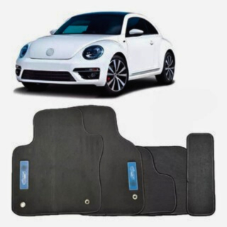 Kit de tapetes 5 peças específico Fusca 2013 a 2022 PVC