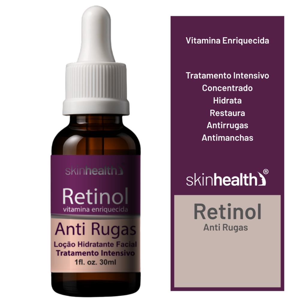 Serum Retinol  2,5 - Vitamina A Ultra Potente 30ml Skin Health