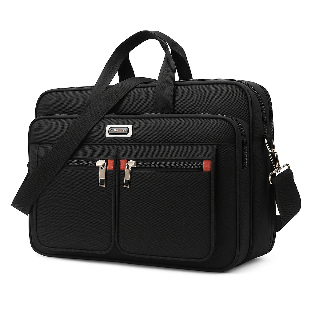 Bolsa Pasta Notebook Grande Nylon Masculino Maleta Executiva