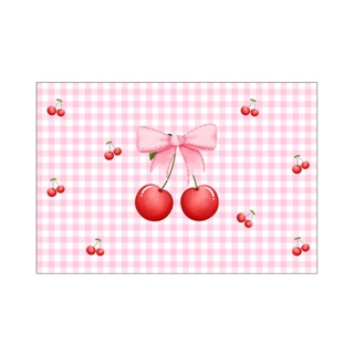 Fundo Fotográfico - Cerejinhas e Laços 041 em Oferta na Shopee