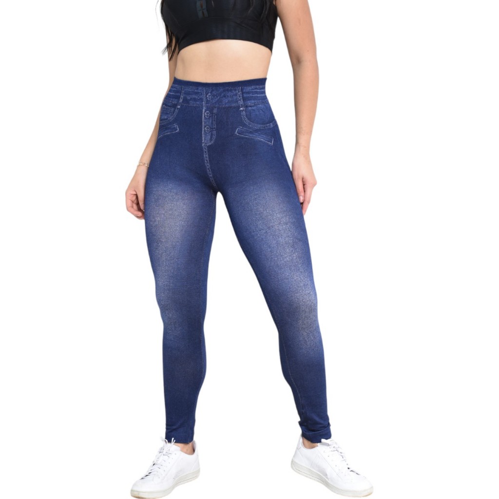 Calça Jeans Feminina Skinny Levanta Bumbum, tags: calça modeladora, calça cinta, calça justa, cintura alta, cós alto