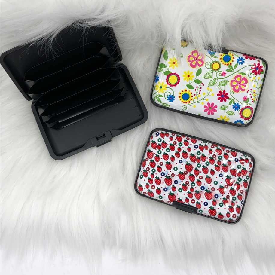 Porta Cartão Ultra Resistente disponivel em varias cores em Oferta na Shopee