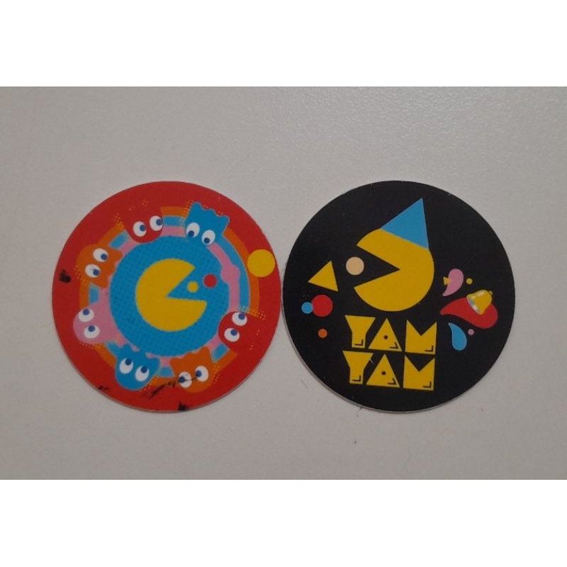 Lote 2 Tazo Elma Chips Pac-Man.
