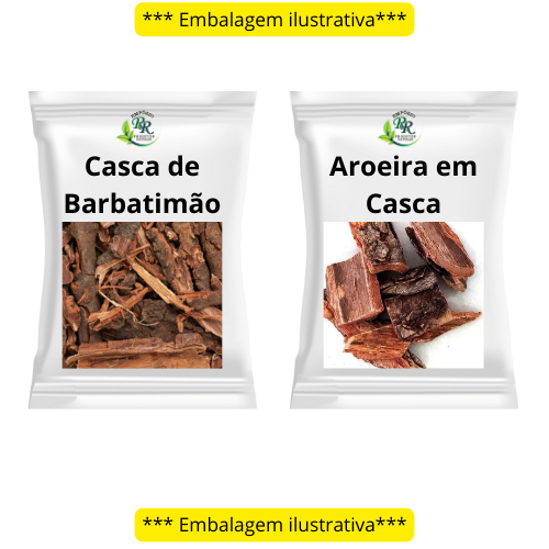 Kit Aroeira em Casca + Barbatimão em Casca em Oferta na Shopee