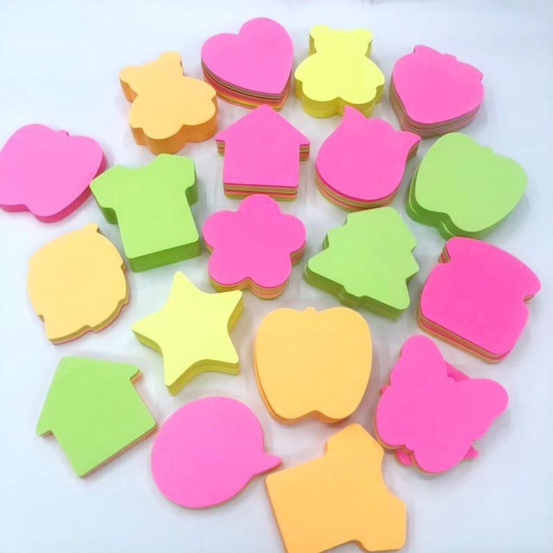 Kit Bloco De Notas 76x76mm Bloco Adesivo Para Anotações Colorido