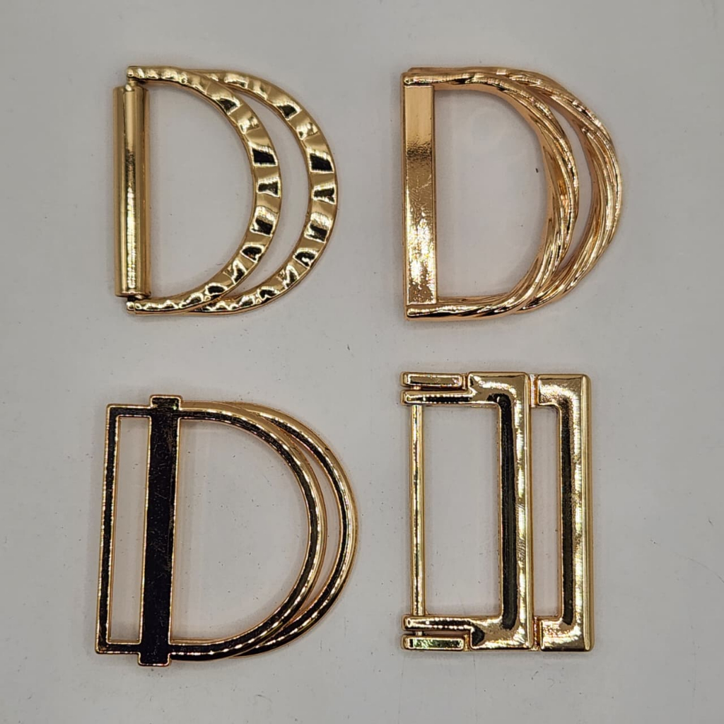 FIVELAS PASSANTES DUPLO ORAGANICA METAL PARA CINTO ROUPA BIQUINI MODA GERAL em Oferta na Shopee