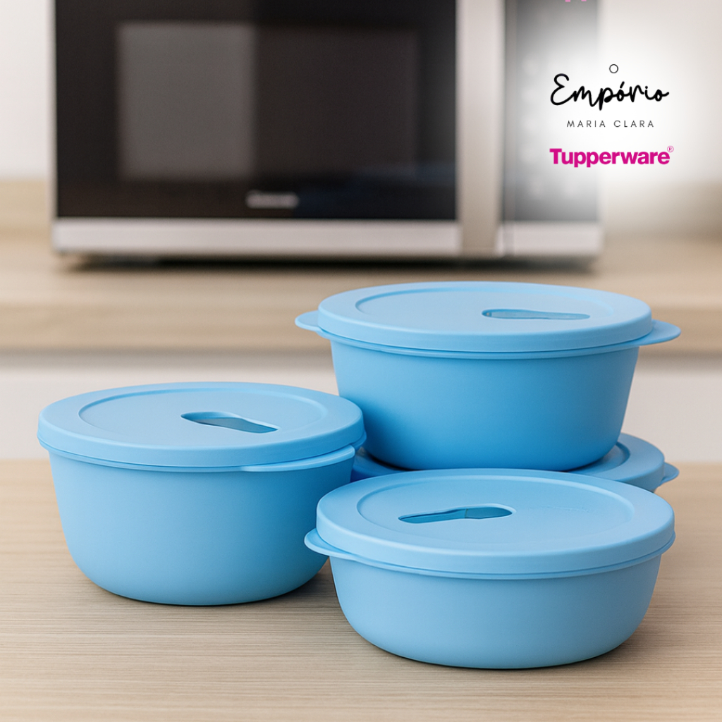 Tupperware Cristalwave II Cor Azul Tamanho a Escolher