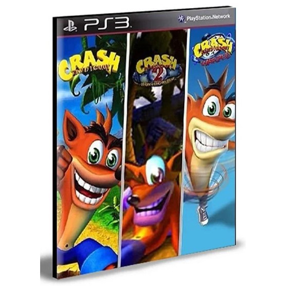 Crash Ps3 Trilogia infantil em Oferta na Shopee
