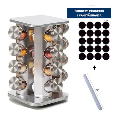 Porta Temperos Vidro Quadrado: Onde Comprar | BuscaProdutos