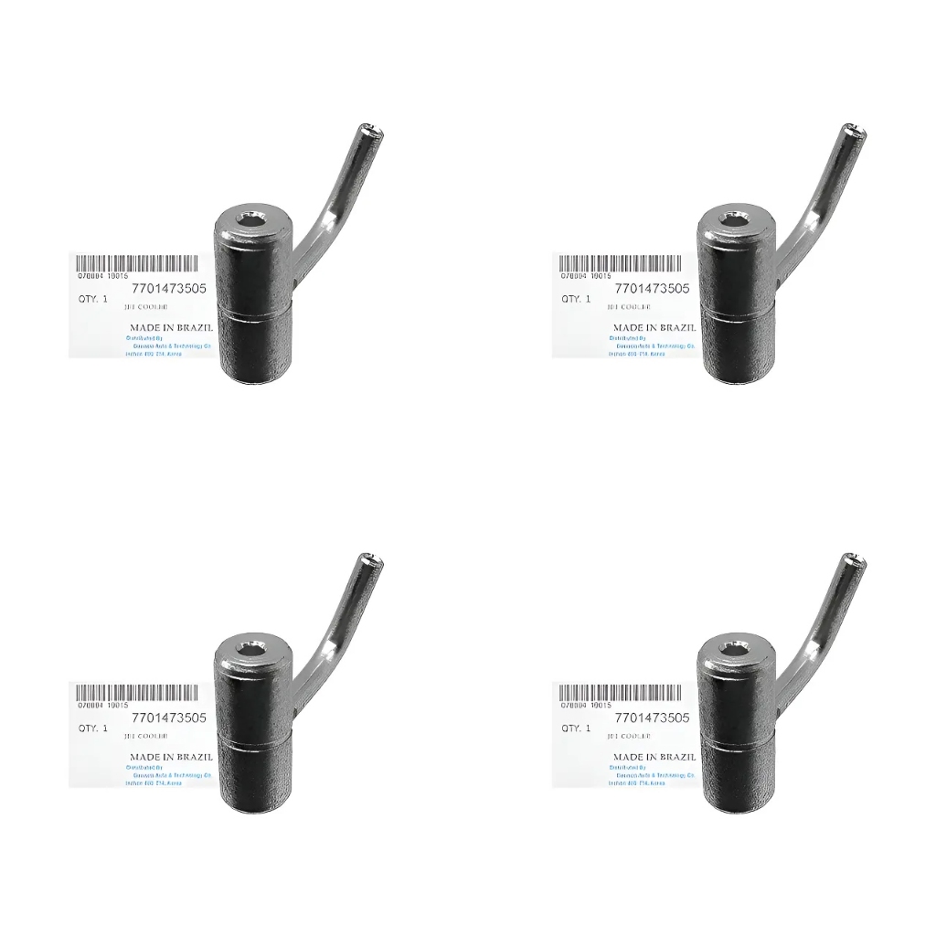 Conjunto Jet Cooler Injetor Óleo – Renault 1.6 8v/16v – Clio, Duster, Fluence, Kangoo 4x