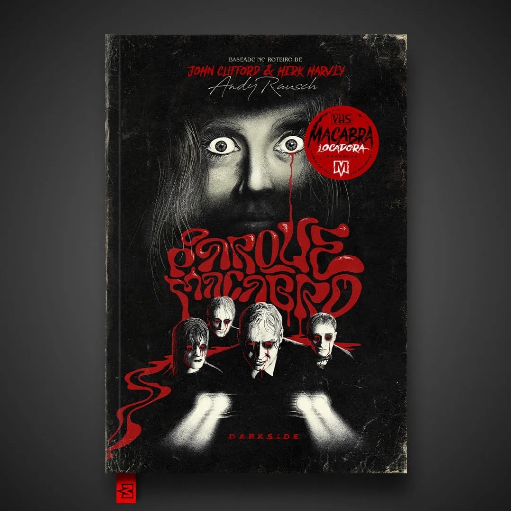Capa do livro Livro - O Parque Macabro - por Andy Rausch - Editora Darkside
