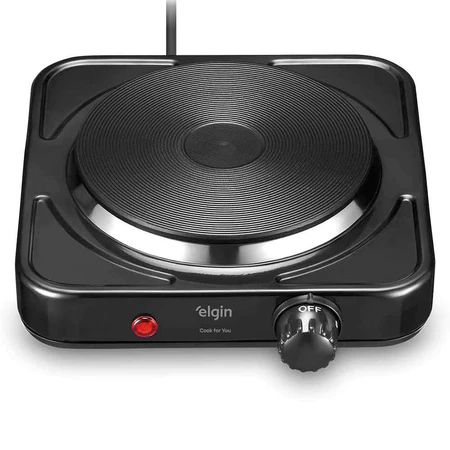 Fogão Elétrico Portátil indução  127v 220v - 1 boca Camping