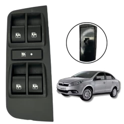 BOTÃO INTERRUPTOR VIDRO ELÉTRICO FIAT GRAND SIENA 2012/2015