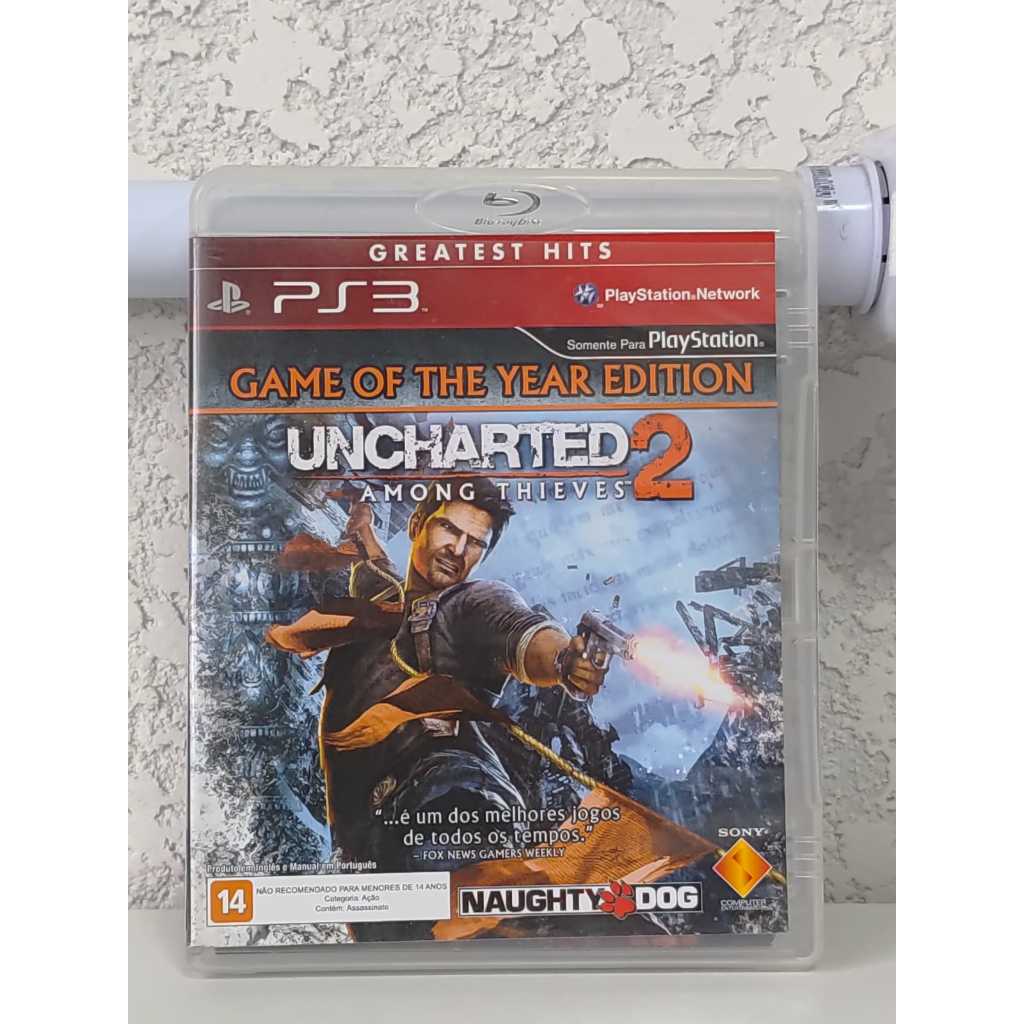 Jogo Uncharted 2 Among Thieves Original PS3