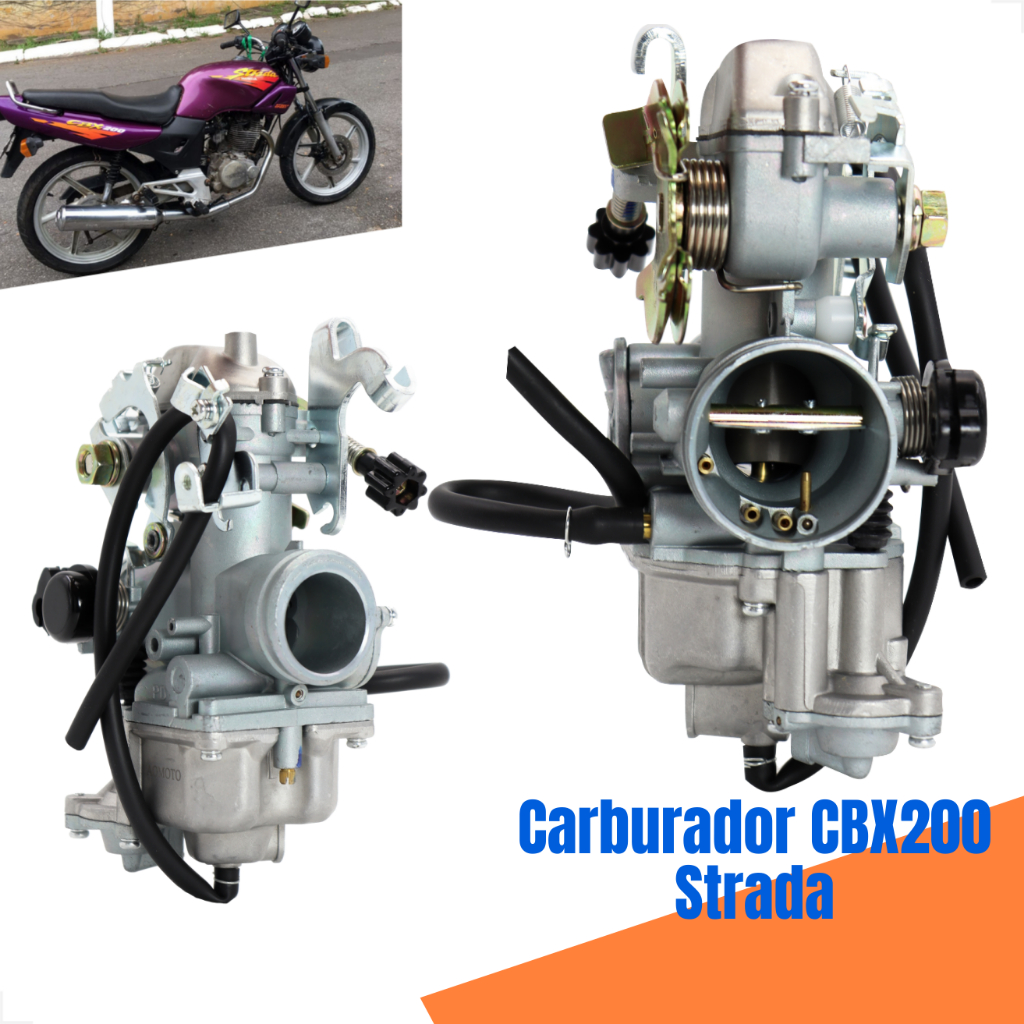 Carburador Completo Para Moto Honda Modelo CBX 200 Strada  YHL