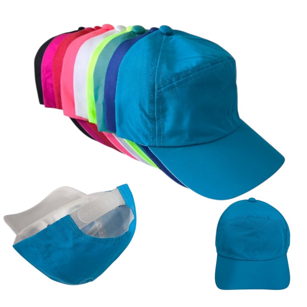 Boné infantil em tecido tactel Menino Menina Seca Rápido Proteção UV em Oferta na Shopee