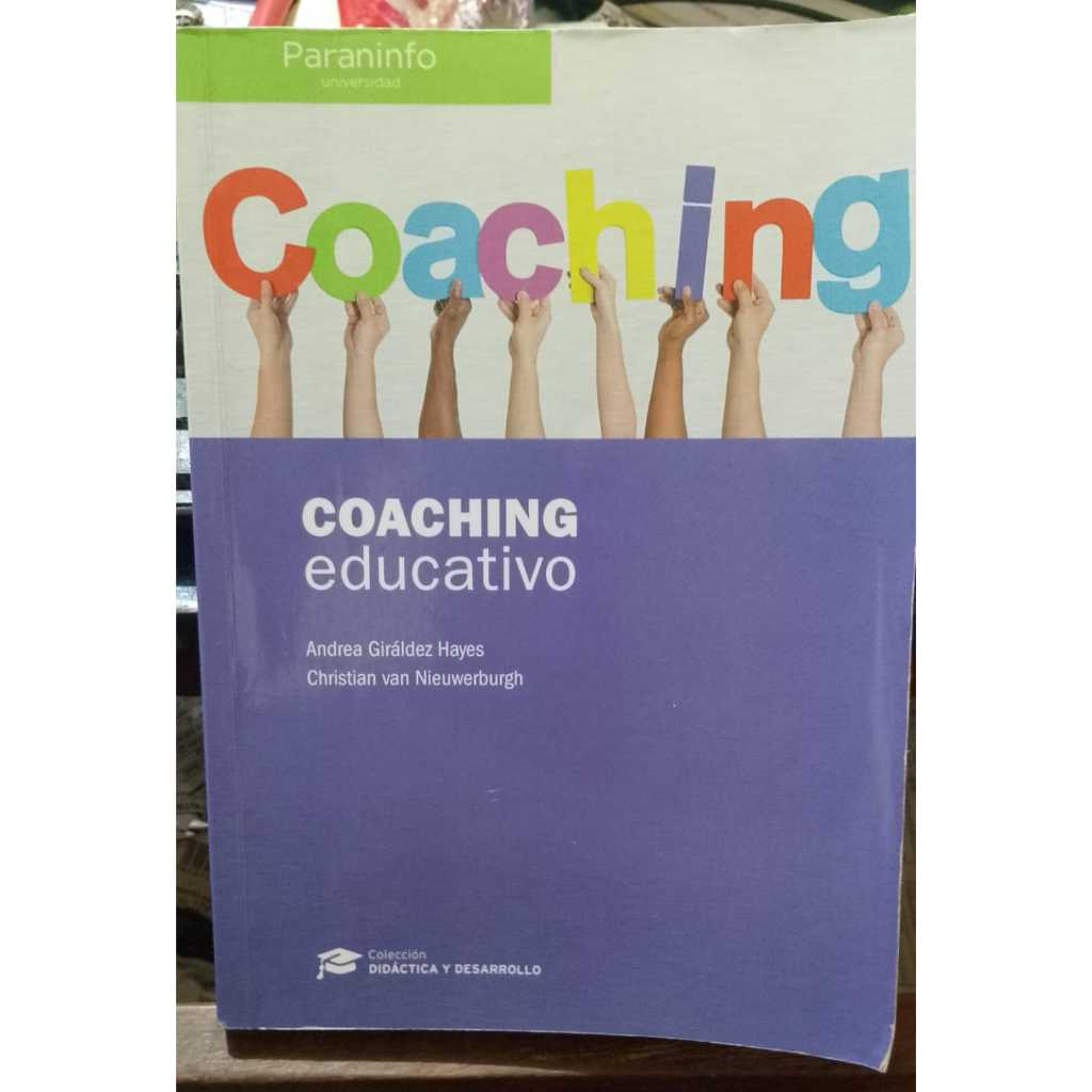LIVRO- COACHING EDUCATIVO-  ESPANHOL -2016 - ANDREA GIRÁLDEZ HAYES- RARO