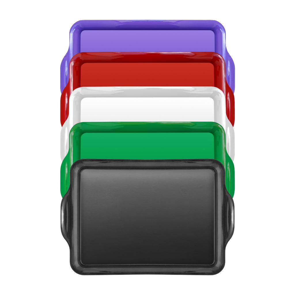 Bandeja Plástica Multiuso 40x27cm Fast Food Restaurante Café 5 un em Oferta na Shopee