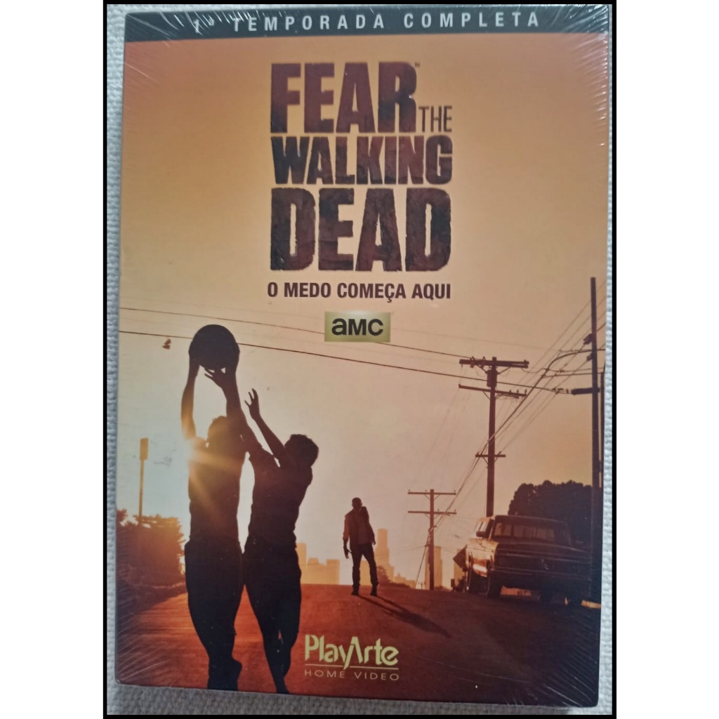 DVD Box Fear the Walking Dead 1° Temporada - Lacrado Original