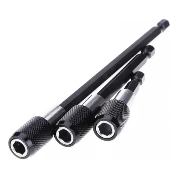 Kit 3 Alongadores Extensores Para Bits Imantado 15 10 6 Cm em Oferta na Shopee