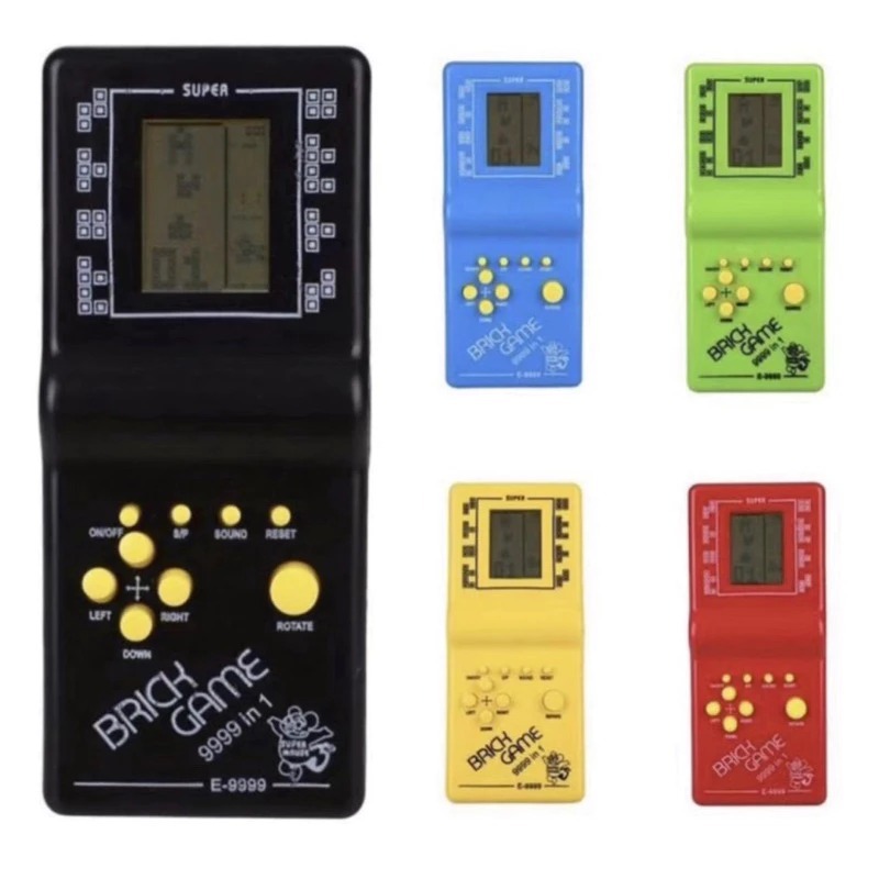 Super Mini Game Brick Game Portátil E9999 jogos