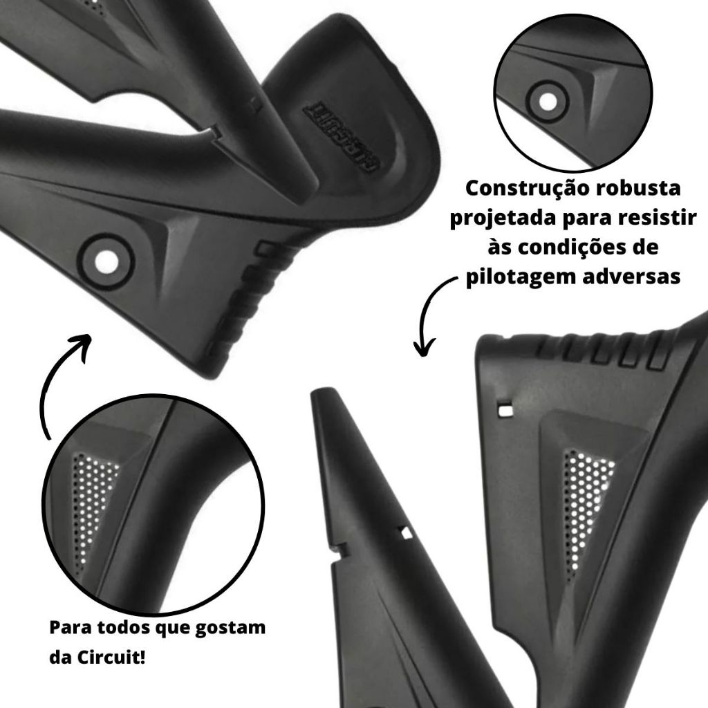 Protetor De Quadro Chassi Circuit Para Honda Crf 230 Motocross Moto — imagem 2 de 2