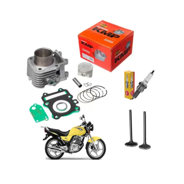 Kit Cilindro Kmp Valvulas Vela Suzuki Yes 125 2010 2011 2012 2013