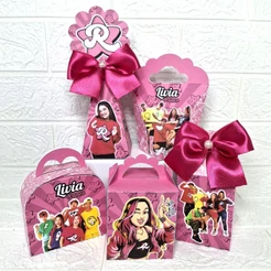 Kit caixinhas Personalizadas Emilly Vick - peg e monte