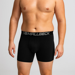 Kit  Cuecas Box Boxer Plus Size Mallbeck Microfibra Cueca em Oferta na Shopee