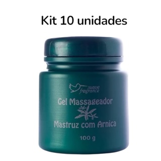 Kit 10 Unidades Gel Massageador Mastruz  com Arnica em Oferta na Shopee