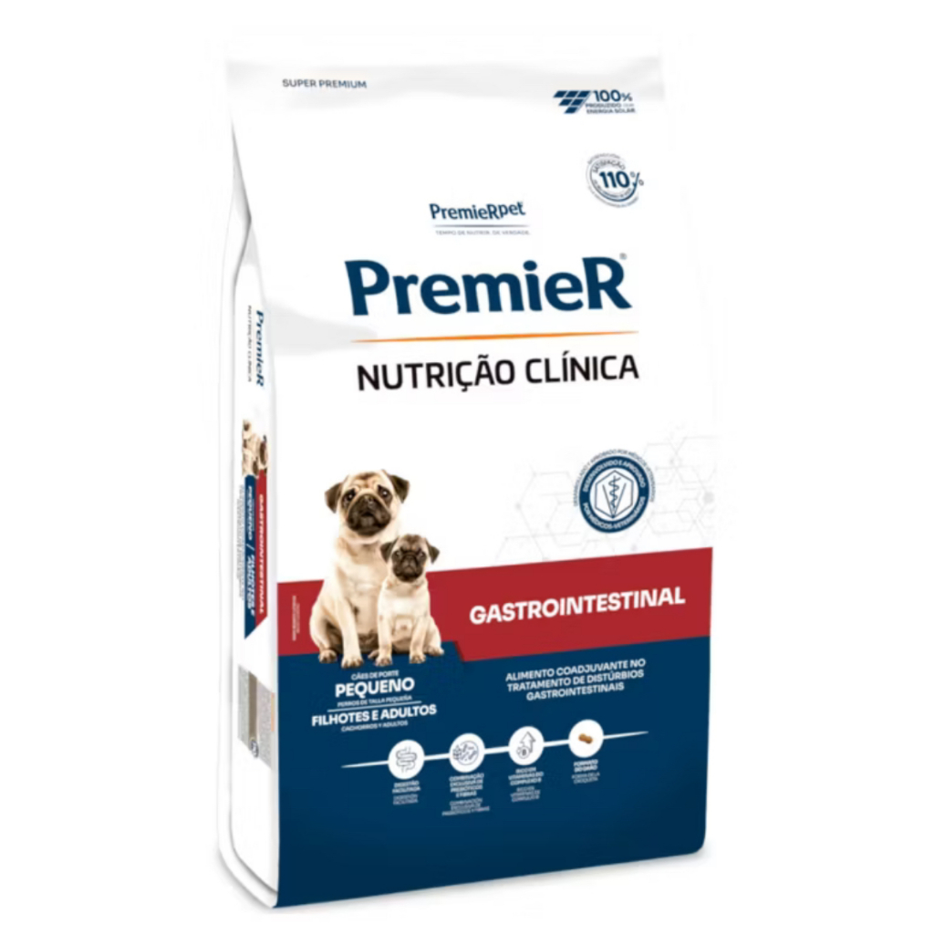 Ração Premier Nutrição Clínica Gastrointestinal 2kg – Cães Raças Pequenas