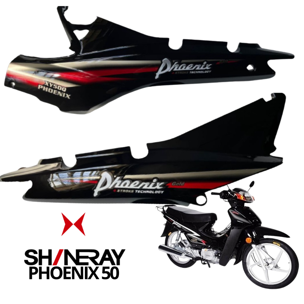 Par Rabeta Shineray Xy 50q Phoenix Gold - Preta