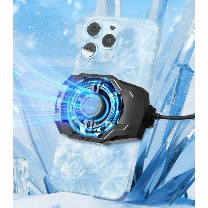 Cooler Turbo 5500 RPM LED azul