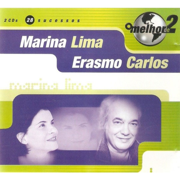 1653 0 Cd Duplo - Marina Lima / Erasmo Carlos – O Melhor De 2 - 2000