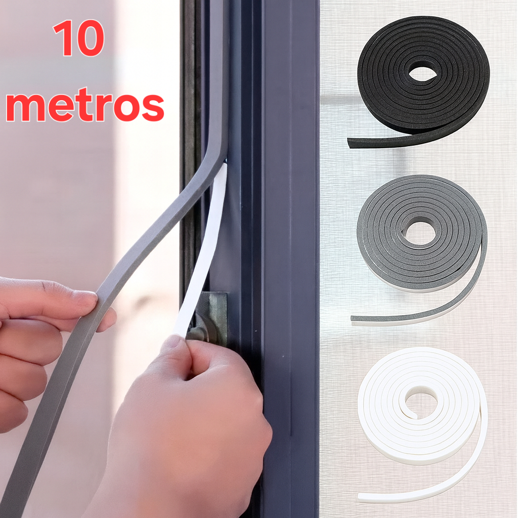 Fita de Vedação Acústica Antiruído 10 Metros