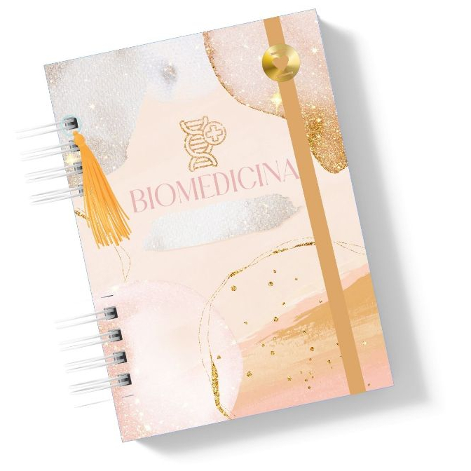 Caderno Biomedicina Personalizado em Oferta na Shopee