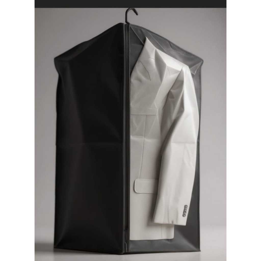 Kit Capas Protetora Proteção P/ Terno Roupa Antimofo C/ Zíper Frente Transparente Organizadora - Mais Vendida - 2025