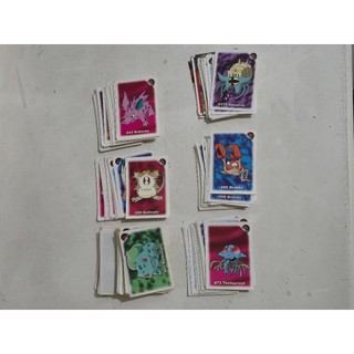 Lote de 10 Figurinhas do Álbum Pokémon - Panini - 1999