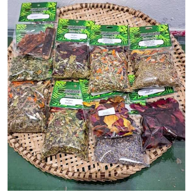BANHOS DE ERVAS 3 UNIDADES UMBANDA E CANDOMBLÉ em Oferta na Shopee