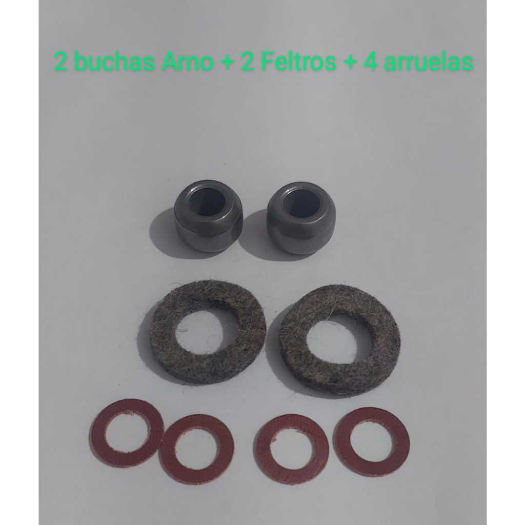 Bucha Para Ventilador Mondial modelo 30cm/40cm kit c/ 2 buchas + 2 feltros + 4 arruelas em Oferta na Shopee