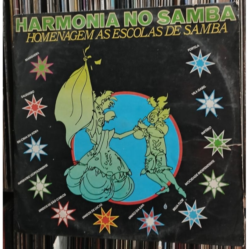LP Harmonia do Samba Homenagem as escolas de Samba