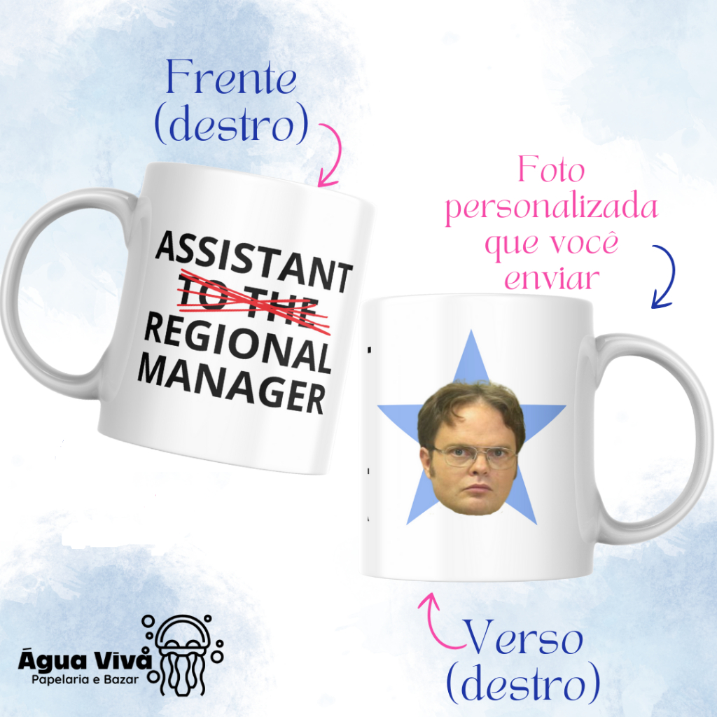CANECA PERSONALIZADA THE OFFICE ASSISTANT TO THE REGIONAL MANAGER