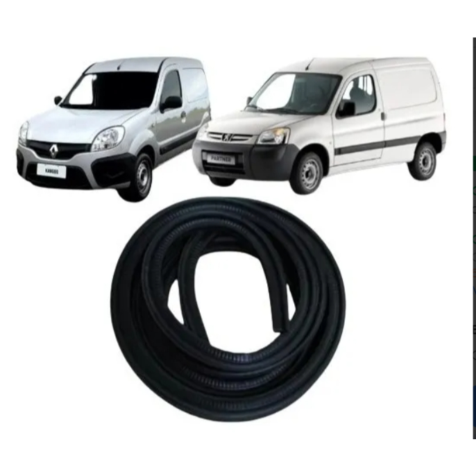 Borracha Porta Traseira Baú Renault Kangoo-peugeot Partner