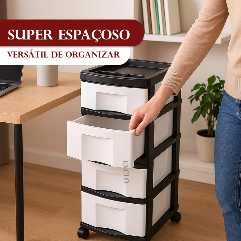 Gaveteiro de Chão com 4 Gavetas — foto 4