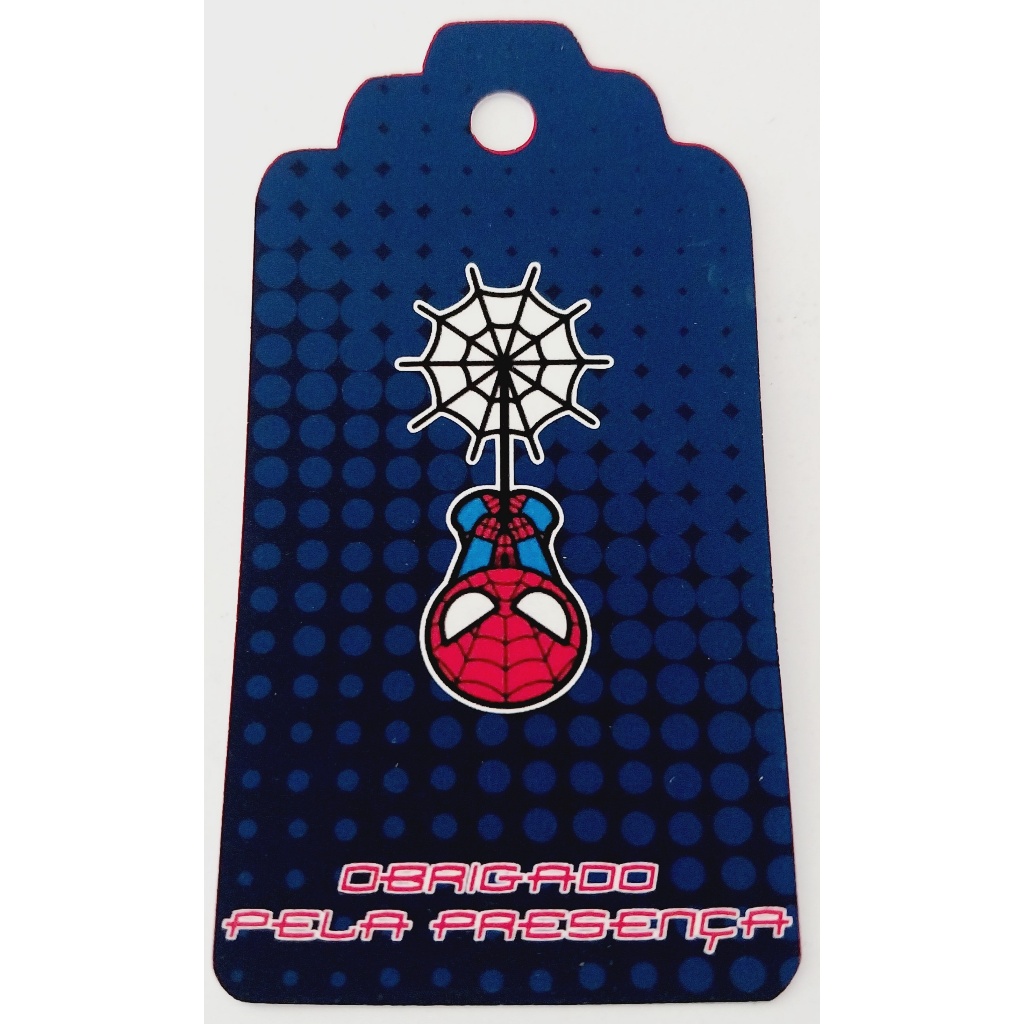 TAGS ETIQUETAS PARA LEMBRANCINHA PERSONALIZADA HOMEM ARANHA/LEMBRANCINHA DE FESTA/ANIVERSÁRIO