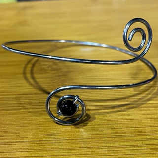 Bracelete Com Esfera De Ônix Feminina Ajustável em Aço Alta Durabilidade em Oferta na Shopee