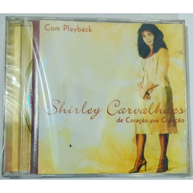 Cd Shirley Carvalhaes de Coração pra Coração - Lacrado