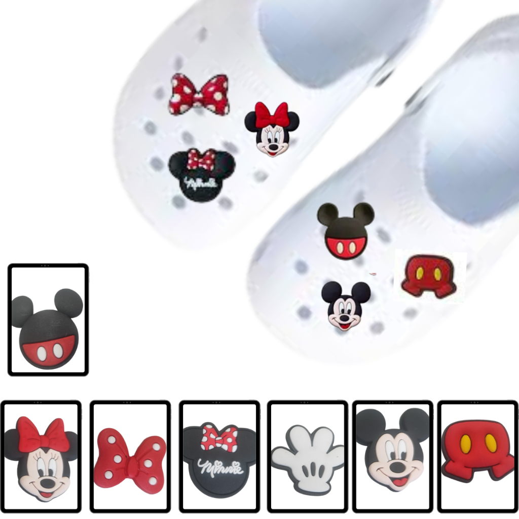 Kit 6 Pins Bottons Para Sapato Babuche ou Chinelo Personalizado Casal