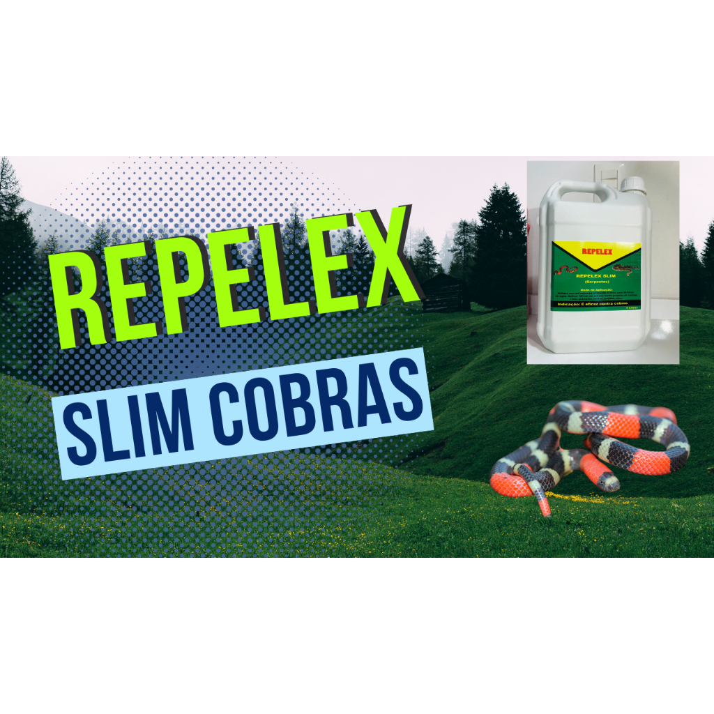 Slim 01un Repelex Cobras  Repelente Único E Específico! 5lt