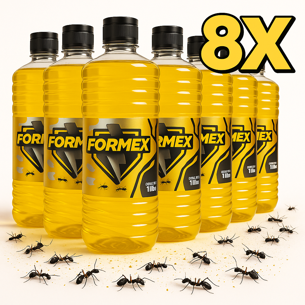Kit 8 Formex Litro com Fácil Aplicação e Excelente Rendimento